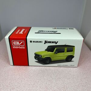 BV スズキ　ジムニー　キネティックイエロー　ブラック　プルバックカー ミニカー Jimny