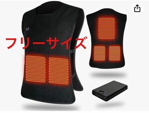 【限定1点】電熱ベスト 薄手 フリーサイズ ヒーターベスト 暖房ベスト 電熱服