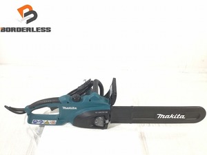 ☆中古品☆makita マキタ 100V 400mm 電動チェーンソー MUC401 電気チェンソー 木工用 切断機 造園 79105