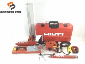 ☆中古美品☆ HILTI ヒルティ ダイヤモンドコアドリル DD120 バキュームベースプレート DD-ST-VBP 120/160付き コアツール 82030