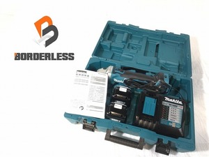 ☆未使用品☆makita マキタ 18V 充電式ディスクグラインダ GA412DRGX バッテリー2個(18V 6.0Ah) 充電器 ケース付き 81744