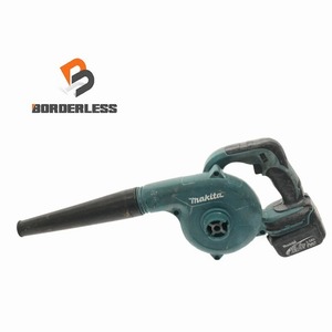 ☆中古品☆makita マキタ 14.4V 充電式ブロワー UB142D 3.0Ahバッテリー1個(BL1430)付 コードレス 送風機 80900