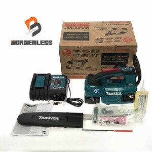 ☆未使用品☆makita マキタ 充電式チェンソー MUC254DSF バッテリー(BL1830B) 充電器(DC18SD) ガイドバー250mm チェンソー 82898