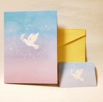 立体カード　HANAKO　飛び出すカード　ハト　白鳩　鳥の雑貨_画像10