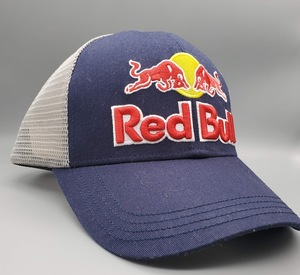 【未使用品】RED BULL レッドブル NEW ERA ニューエラ ラウンドメッシュキャップ ネイビー/グレー　＃帽子