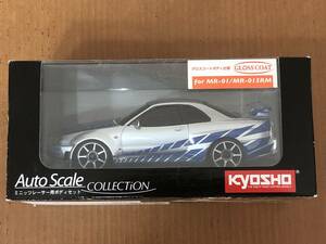 ミニッツレーサー用ボディ ワイルドスピード NISSAN SKYLINE GT-R [R34]