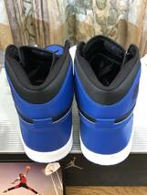 NIKE AIR JORDAN 1 RETRO BLACK/ROYAL BLUE 2001年 136066-041_画像5