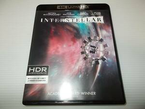 盤面良好 4k ULTRA HD Blu-ray INTERSTELLAR HDR インターステラー