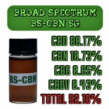 米国カリフォルニア産 最高峰BS-CBN 92.18%オイル 5g CBD CBG CRD アイソレート_画像1