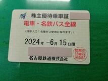 名古屋鉄道株主優待乗車証（定期券）電車、名鉄バス全線　１枚_画像1