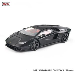  бесплатная доставка * специальная цена * новый товар Maisto 1/18 редкий цвет Lamborghini Countach LPi 800-4 черный металлик | Lamborghini счетчик k*.
