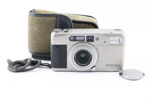 【美品完動・訳あり】コンタックス Contax TVS フィルムカウンター油染みあり・ソフトケース付き #2042318