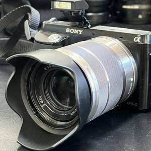 ソニー　Sony NEX-F3 ミラーレス ズームレンズセット　ブラジル製　簡易撮影動作確認済