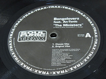 Bongoloverz Feat. An-Tonic / The Ministers 12inch レコード Soulfuric Trax 2008年 F_画像2