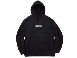 XL 19AW Supreme Bandana Box Logo Hooded Sweatshirt パーカー フーディー バンダナ ボックスロゴ ブラック 黒 Black シュプリーム FT