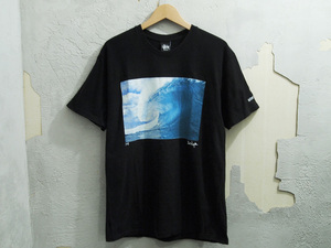 STUSSY KICKS/HI ZAK NOYLE TEE Tシャツ フォト キックスハイ ステューシー 黒 ブラック BLACK M F