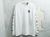 希少 新品 XL サイズ CHALLENGER 14周年記念 限定 14th LS TEE 長袖 Tシャツ ロンT ロングスリーブ ロゴ 白 ホワイト チャレンジャー F_画像2