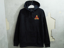 PALACE Skateboards One Wave Rasta Hooded Sweatshirt パーカー プルオーバー Hoodie L ブラック 黒 トライアングル パレス スケート F_画像2