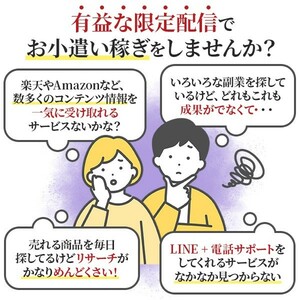 【ヤフオク限定配信】ヤフーショップ＆Amazon配信etcで確実安定報酬！LINE＆電話サポート付き♪