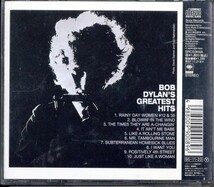 即決・送料無料(2点で)◆ボブ・ディラン◆Bob Dylan's Greatest Hits◆Blowin' In The Wind Like A Rolling Stone◆BEST盤/Y(b128)_画像2