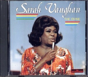 即決・送料無料(2点で)◆サラ・ヴォーン Sarah Vaughan◆The Divine◆Bewitched Moonglow My Funny valentine Gloomy Sunday◆(b284)