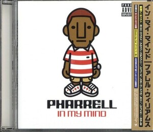 即決・送料無料(2点で)◆ファレル・ウィリアムス Pharrell Williams◆In My Mind◆Can I Have It Like That◆ステッカー付(b008)