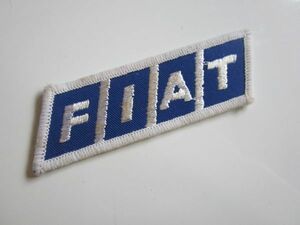 ビンテージ FIAT フィアット イタリア 外車 ワッペン/エンブレム 自動車 バイク F1 レーシング スポンサー 144