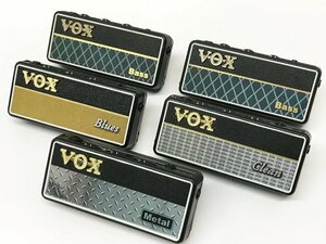 【1円】VOX ボックス amPlug AP2-BS×2 AP2-BL AP2-CL AP2-MT set ジャンク品 ヘッドホンアンプ