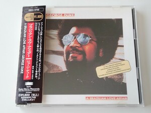 【93年日本初CD化盤/SMJ刻印】George Duke / A Brazilian Love Affair 帯付CD ESCA5732 80年作,Milton Nascimento,Flora Purim,Airto,