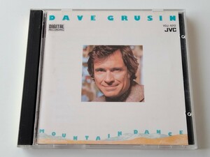 【85年初CD化盤/良好品/葉書付】デイブ・グルーシン Dave Grusin / Mountain Dance CD JVC/ビクター VDJ1012 80年名盤,純正ケース仕様