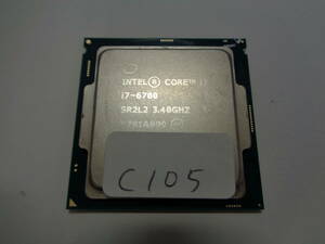 Intel Core i7 i7-6700 SR2L2 3.40GHz Socket1151 管理C105