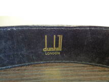 dunhill ダンヒル メンズ ベルト レザー ブラック 34/85 中古品 管理ZI-79-LP_画像2