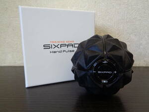 SIXPAD シックスパッド ハンドパルス HandPulse トレーニングギア ブラック ボール 健康器具 中古品 管理LP