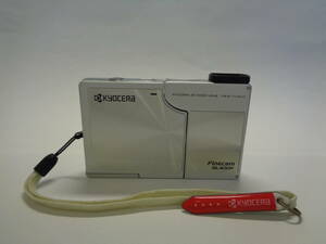 KYOCERA 京セラ Finecam ファインカム コンパクトデジタルカメラ SL400R 3X ZOOM LENS 5.8-17.4mm ジャンク品 管理80-LP