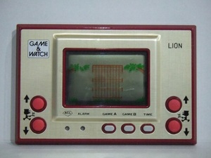 Nintendo：ニンテンドー　GAME＆WATCH LION モデルナンバー LN-08　本体のみ　送料無料