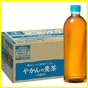 【大特価】★麦茶_650ミリリットル(x24)★ 爽健美茶 from ラベルレス やかんの麦茶 650mlPET コーラ ×24本 コカ