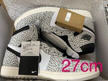 Nike Air Jordan 1 High OG (ナイキ エアジョーダン1 ハイ OG) セメント柄　White Cement(ホワイト セメント)_画像1