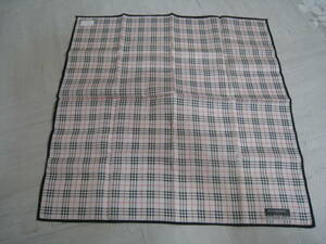 未使用 BURBERRY バーバリー ハンカチ 50×50cm 保管品