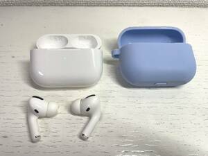 ☆ジャンク品☆Apple AirPods Pro シリコンケース付き　お勧めです！