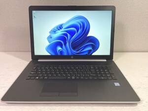 ☆中古超美品☆HPノートPC 17-by0004TU 17.3型モニタ　Win11 Homeインストール済み 4GBメモリ 1TB　超おすすめです！