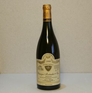 （白ワイン）シャサーニュ モンラッシェ プルミエ１９９９（液漏れ）Antoine Chatelet Morgeot 13% 750ml フランス　f779