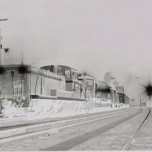 古い鉄道写真 ネガフィルム 『草津線集電回送（DE10+EF15）』EF15172 DE101162 昭和 電車 120403の画像6