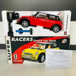 tk1015【120】未使用保管品//ラジコン　Radio　Control　RACERS　ラジコンカー　レッド　赤