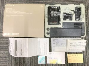 【通電動作未確認】SONY WALKMAN WM-F404 カセットウォークマン ソニー 1円~　S2582