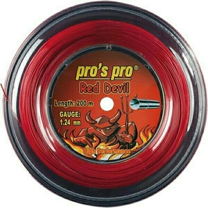 pro'spro★RED DEVIL 200m 1.19mm★ポリエステル 赤