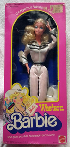[1980] Western Sign &amp; Wink Barbie