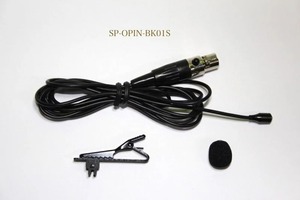 SOUNDPURE SP-OPIN-BK01S サウンドピュア ν8022eワイヤレストランスミッター用 全指向性高感度ピンマイク