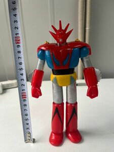 11B18 当時物 バンダイ スーパーロボット大作戦 シリーズ XX-07 ゲッターロボG ゲッタードラゴン ソフビ 1990年