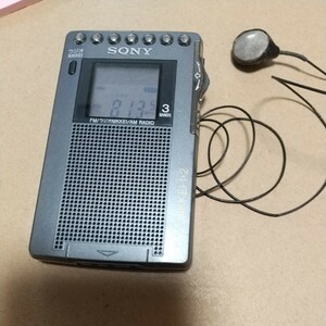 SONY ICF-RN931 ラジオ FM/AM ポケットラジオ ソニー ワイドFM対応 