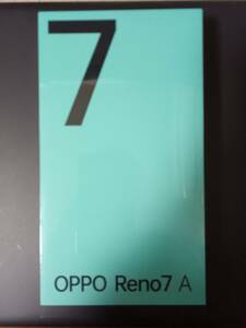 ☆新品 未開封　【送料無料】 OPPO Reno7 A CPH2353 メモリー/ストレージ　6GB/128GB ドリームブルー SIMフリー　☆